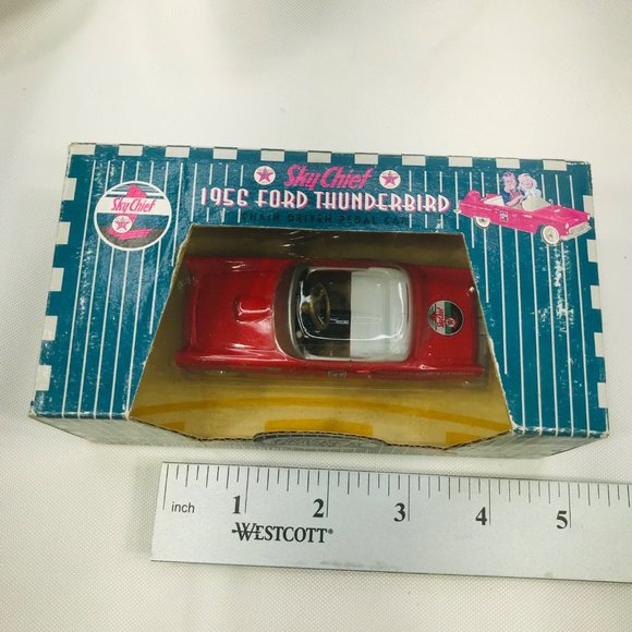 Gearbox Vintage Texaco Sky Chief 1956 Ford Thunderbird Serial #09433 Pedal Car - Picture 9 of 11